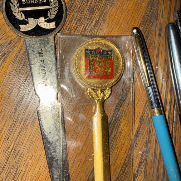 Vintage Letter Opener And Pen Lot, 86' Olympics - Picture 3 of 10